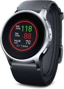 Omron blood pressure measuring watch